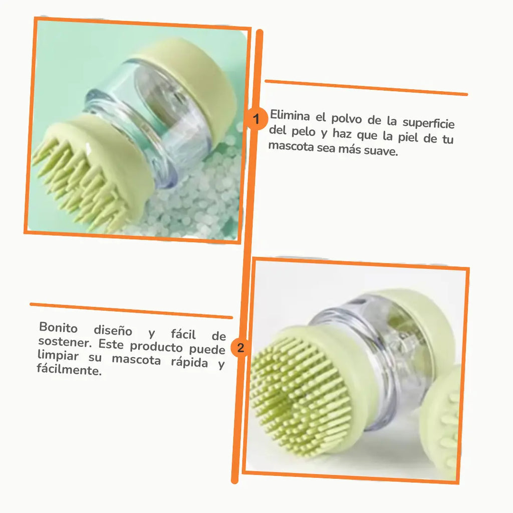 Cepillo De Baño De Silicona