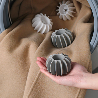 Bola de silicona reutilizable Quita Pelos para la lavadora