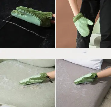 Características de Guantes de silicona masajeador