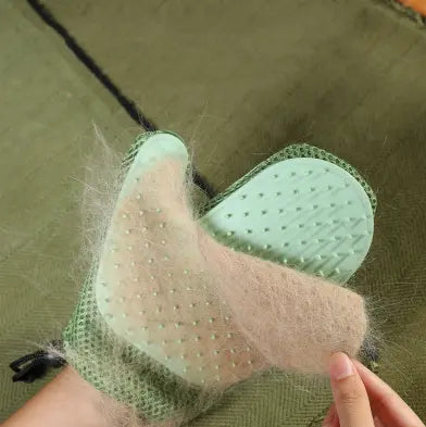 Guante elimina pelo de silicona